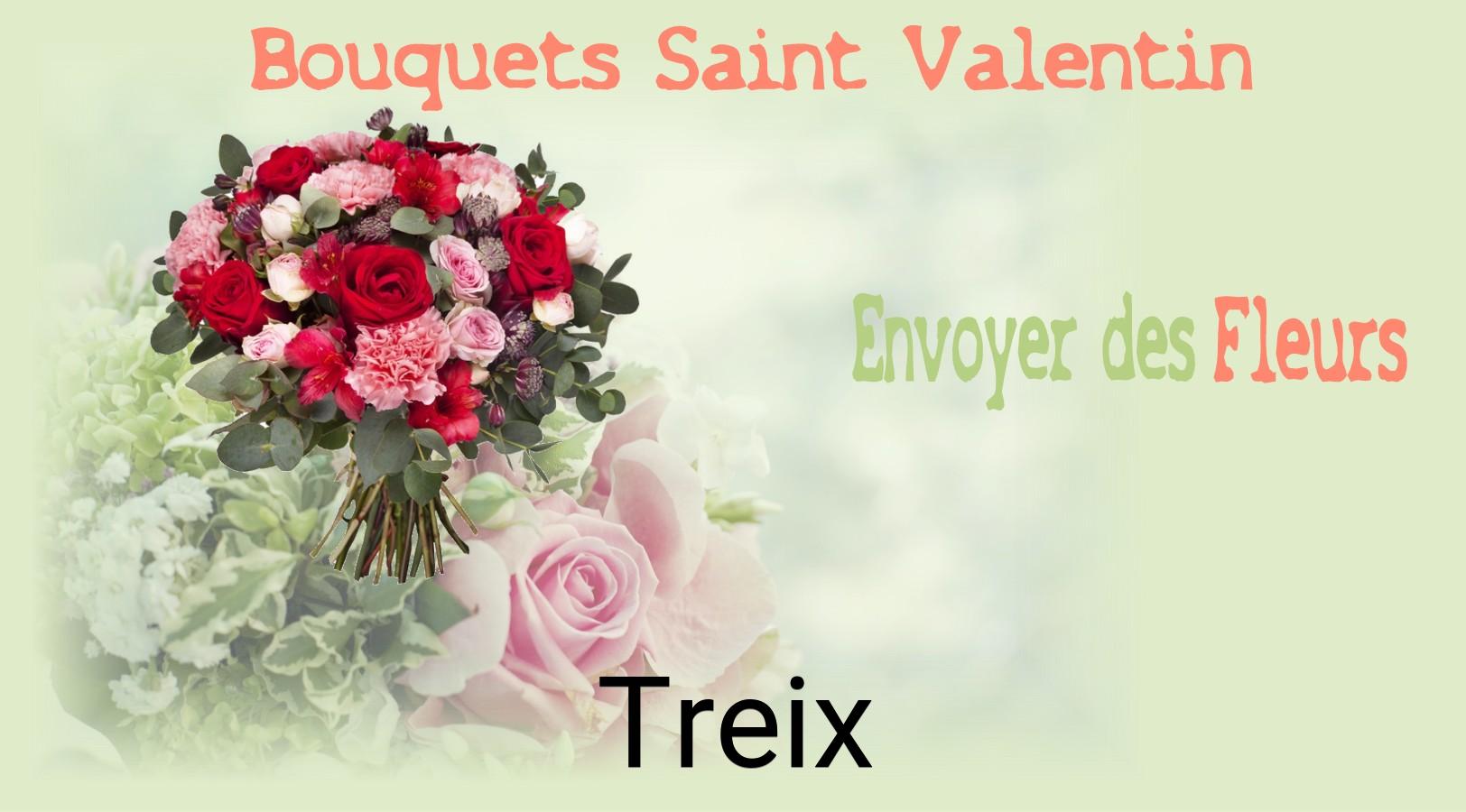 Roses de Saint-Valentin livrées à Treix